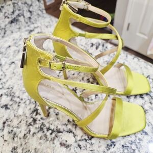 Guess by Marciano Lime Strappy Sandals